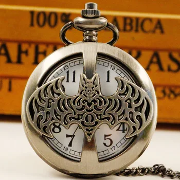 Креативный дизайн; Карманные часы с полым кварцем в виде орла; мужское ожерелье; Классный модный кулон; Подарок reloj de bolsillo