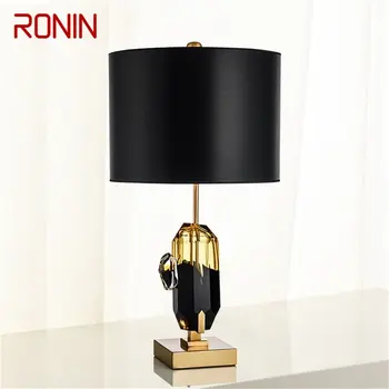 Настольная Лампа RONIN Postmodern Модный Креативный Дизайн LED Crystal Decor для Дома Прикроватный Светильник для Гостиной