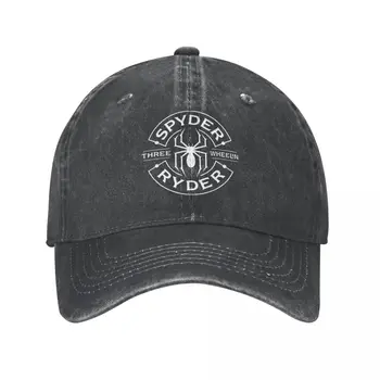 Бейсболки Spyder Ryder Винтажные потертые джинсовые солнцезащитные кепки Для мужчин и женщин, для активного отдыха, Неструктурированные Мягкие шляпы, Кепки