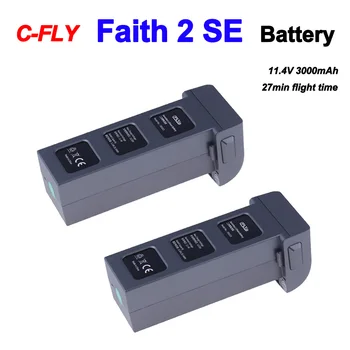 Аккумулятор C-FLY Faith 2 SE Оригинальный аккумулятор 11,4 В 3000 мАч для дрона Faith2 SE продолжительностью 27 минут