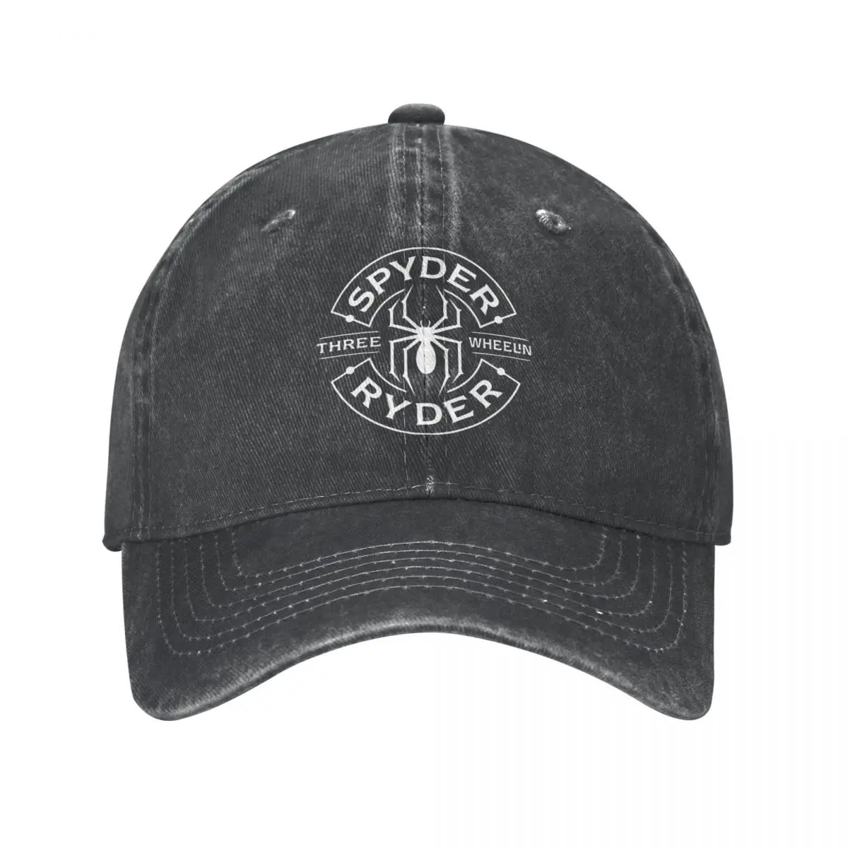 Бейсболки Spyder Ryder Винтажные потертые джинсовые солнцезащитные кепки Для мужчин и женщин, для активного отдыха, Неструктурированные Мягкие шляпы, Кепки