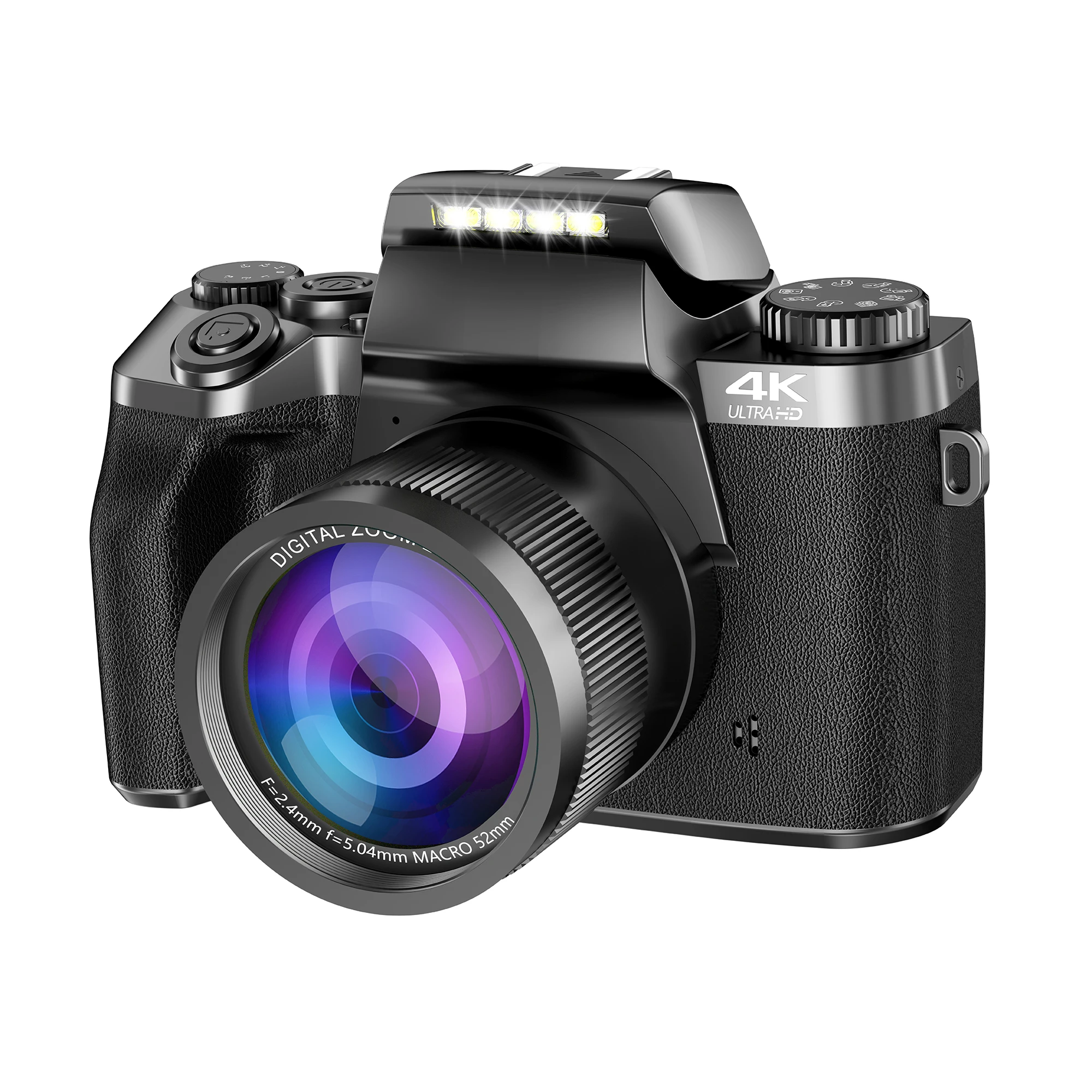 Видеокамера для видеоблога Youtube 4K 64-Мегапиксельная цифровая зеркальная камера HD для прямой трансляции Веб-камера Камера 4.0 