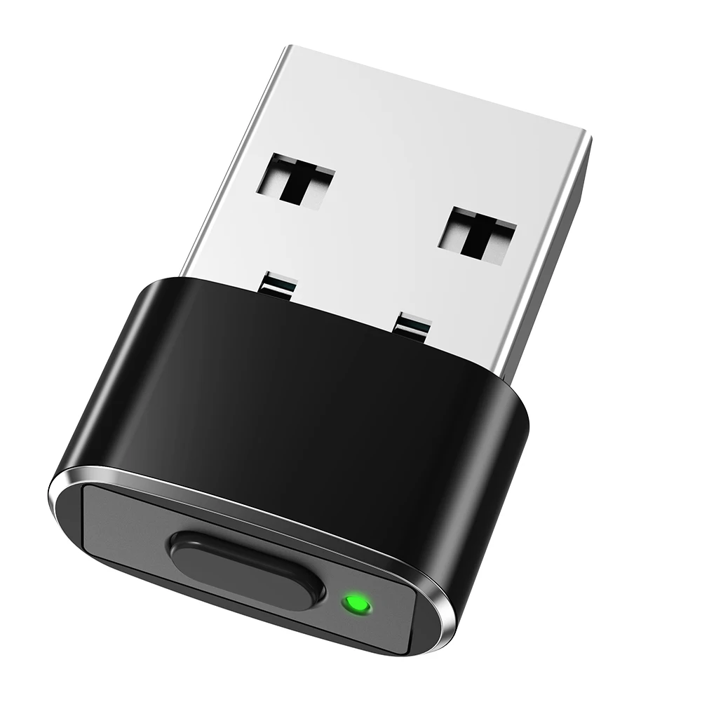 Мини-автоматическая кнопка включения/выключения мыши USB-имитатор движения мыши, Незаметный Подключи и играй, поддерживает работу компьютера