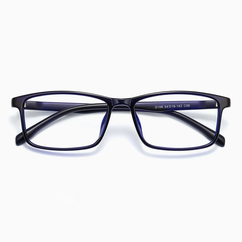 MOMOJA Новые модные Ретро Квадратные ультралегкие очки TR90 В оправе для очков по рецепту для мужчин и женщин, очки для очков D109