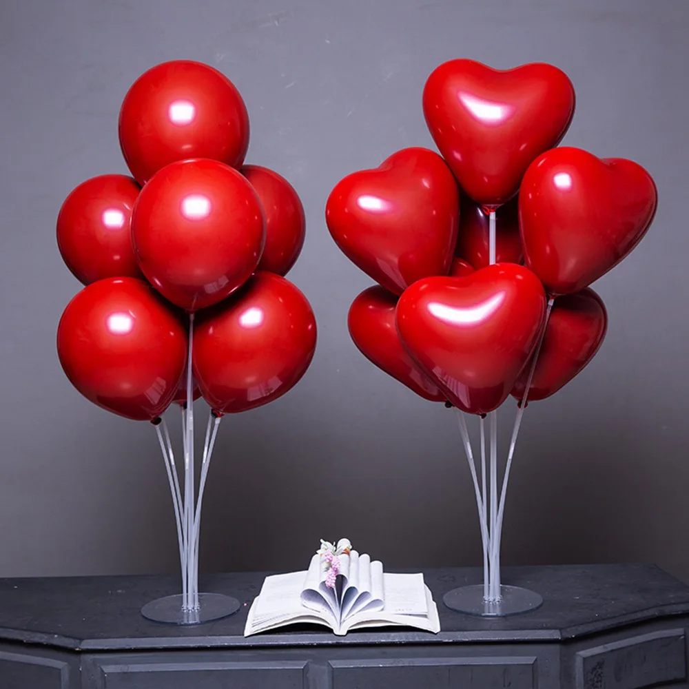 15шт Рубиново-красных латексных шаров Воздушный шар 