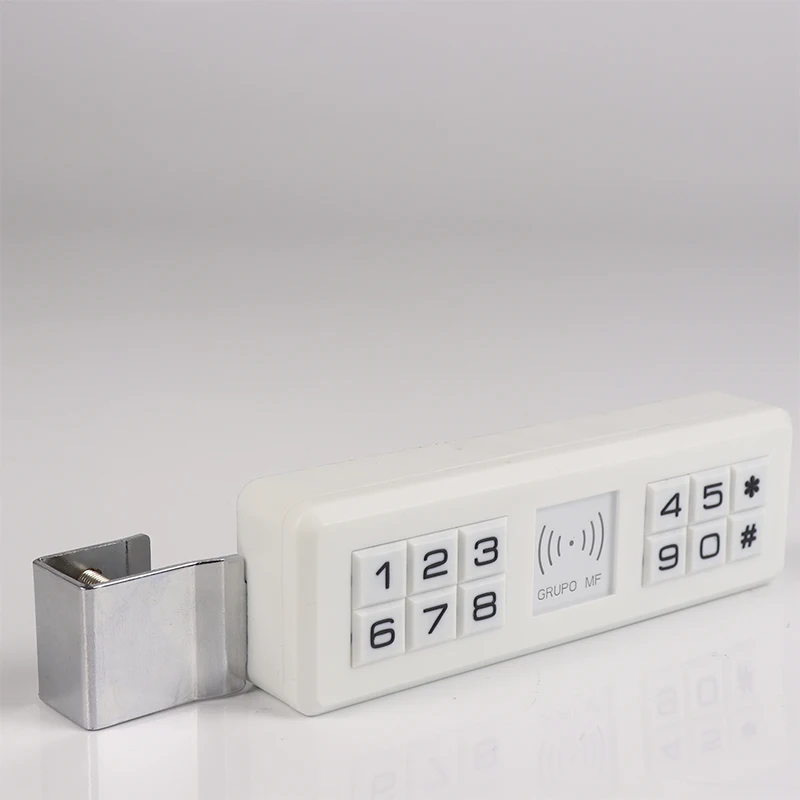 KENRONE Бесключевой Цифровой Считыватель RFID-карт Комбинация паролей Замок Раздвижного Стеклянного витринного шкафа