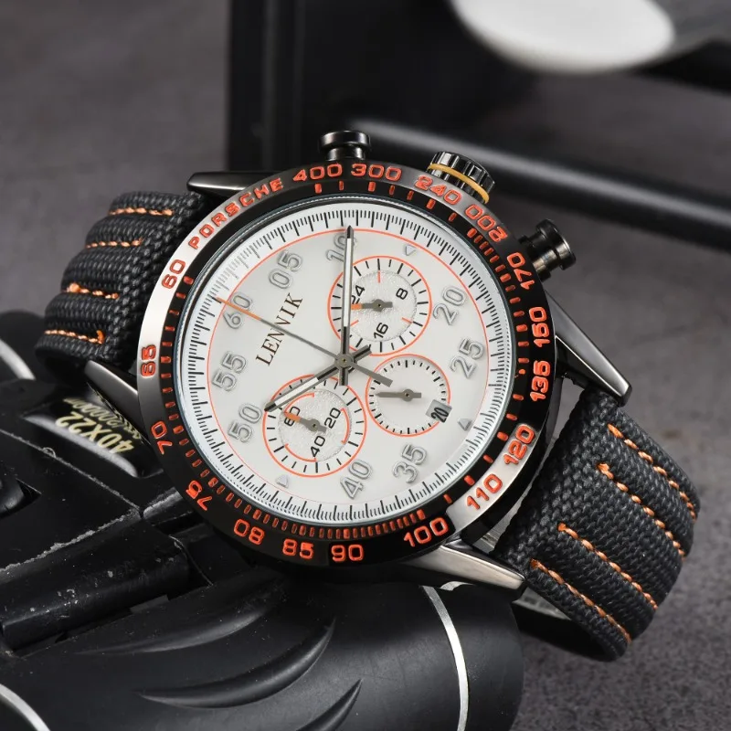 Новые кварцевые мужские часы оригинального бренда, многофункциональные классические Часы Carrera Steel, Деловой Хронограф, Автоматическая Дата, Повседневные часы