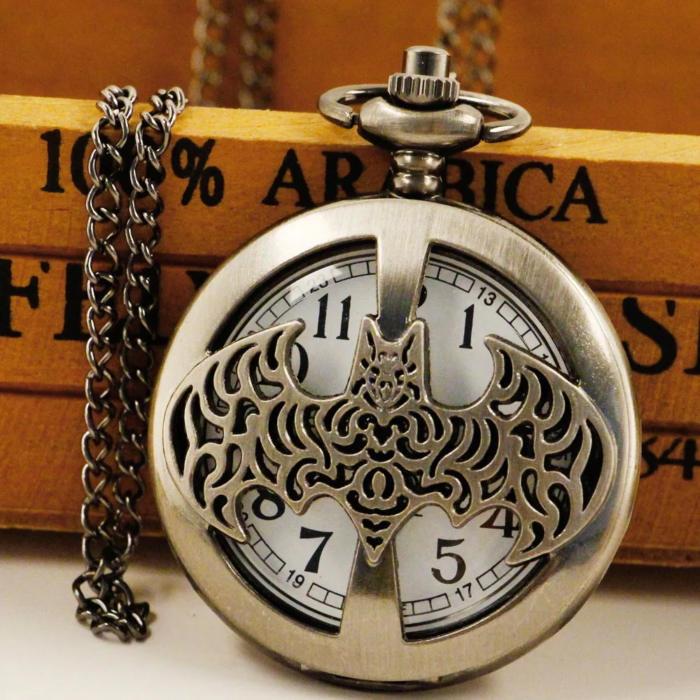 Креативный дизайн; Карманные часы с полым кварцем в виде орла; мужское ожерелье; Классный модный кулон; Подарок reloj de bolsillo