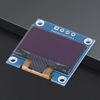 0,96-дюймовый OLED-модуль 4pin IIC 3.3-5V SSD1315 Drive Display Module Белый/Синий/Желто-Синий Дисплей для Arduino/Raspberry Pi/BBC
