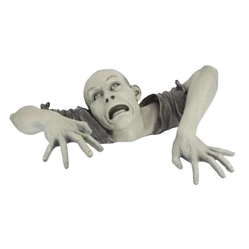 Креативная скульптура Ужаса Зомби, Реалистичная Скульптура из садовой смолы, Забавная Статуя Зомби, декор для вечеринки, Игрушка для украшения Хэллоуина с Привидениями.