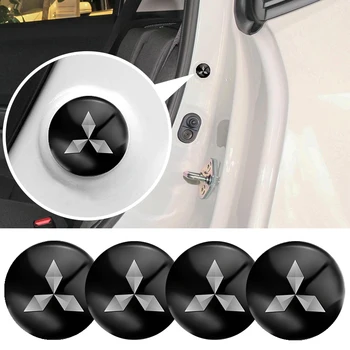 Защитные наклейки на бампер двери автомобиля, Амортизирующие Беззвучные прокладки для Mitsubishi lancer EX asx outlander pajero l200