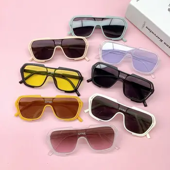Детские солнцезащитные очки для прогулок и уличных рейдов с трансграничной защитой от ультрафиолета Детские солнцезащитные очки в стиле INS Модные солнцезащитные очки