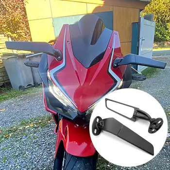1 Комплект Широкого Обзора, Высокая Видимость, Четкая Перспектива, HD-Совместимое Безопасное Зеркало заднего Вида для Вождения Автомобиля на 2018-2021 годы Kawasaki Ninja