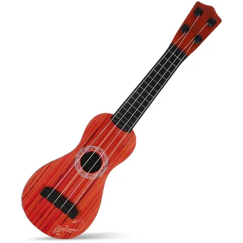 Игрушка-имитация гитары, детские игрушки, имитирующие музыкальный инструмент, Пластиковая гавайская гитара для детей