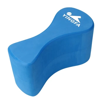 Тренировочный поплавок для ног с подтягивающим буем для взрослых и молодежи В бассейне Для Гребков и укрепления верхней части тела Без EVA и BPA, синий