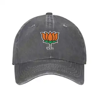 Кепка из высококачественной джинсовой ткани с нанесенным графическим логотипом бренда BJP, Вязаная шапка, бейсболка
