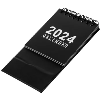 2024 Мини-Настольный Календарь Ежедневный Постоянный Орнамент Декор Стола Бытовой Настольный Настольный Блок 2023