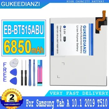 6850 мАч GUKEEDIANZI Аккумулятор EB-BT515ABU Для Samsung Galaxy Tab A T510 T515 Большой Мощности Bateria