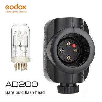 Головка вспышки Godox AD200 H200J с голой лампочкой для Godox AD200 с лампочкой-вспышкой