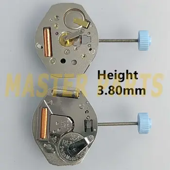 Кварцевый часовой механизм H2 Ronda 762 Механизм с Высокой Канонической шестерней 3,8 мм