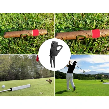 Универсальный Держатель для сигар для гольфа, Магнитный Зажим для сигар для гольф-кара для гольф-кара