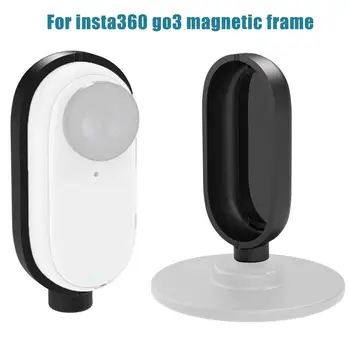 1шт Для Insta360 Go3 1/4 Интерфейс Магнитная Защитная Рамка Thumb Anti Shake Camera Motion Intelligent Camera Protection C1T1