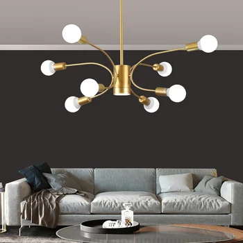европейский стеклянный шар, скандинавский светильник, потолочный декор maison e27, подвесной светильник, люстры, потолочные люстры