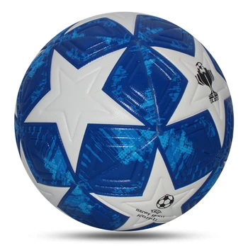 Футбольные мячи Размер 5 Профессиональный износостойкий материал PU, высококачественный бесшовный футбольный тренировочный матч на открытом воздухе, футбол