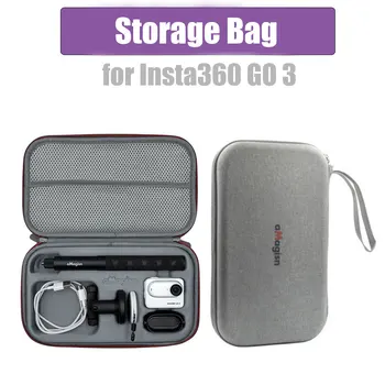 Чехол для хранения портативной сумки Insta360 GO 3, защитная коробка, чехол для переноски аксессуаров для экшн-камеры Insta360 GO 3.