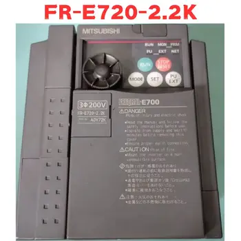 Подержанный инвертор FR-E720-2.2K FR E720 2.2K Протестирован нормально