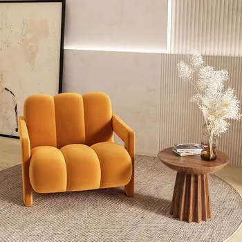 Роскошные стулья для гостиной Tumbonas Современный Скандинавский Диван Офисные кресла Дизайнерская Удобная Миниатюрная мебель для библиотеки Sillon