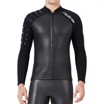 Защитная куртка для дайвинга, снорклинга, серфинга, 3 мм гидрокостюм для мужчин