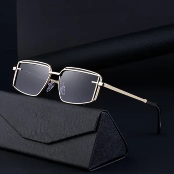 2023 Дизайн Алюминиевомагниевые солнцезащитные очки Мужские поляризованные квадратные солнцезащитные очки для вождения Мужские очки для мужчин Gafas