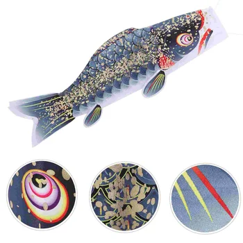 Карп Серпантин Рыба Ветровые носки Подвесной японский декор Наружное украшение Ветровой флаг