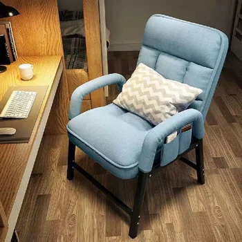 Компьютерное кресло С удобной Сидячей Ленивой спинкой, Офисный диван для отдыха, Можно Прилечь, Игровое кресло для учебы в общежитии 2022