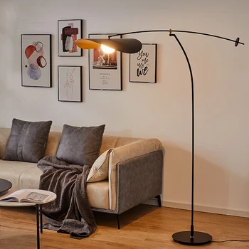 Настенный светодиодный напольный подвесной светильник Nordic Long Arm, креативный Ретро-светильник для гостиной, кабинета, спальни, прикроватной тумбочки для чтения, ресторана