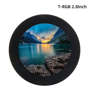 T-RGB ESP32-S3 2,8-дюймовый ЖК-сенсорный Круглый Дисплей ST7701S Экран ESP32-S3R8 Плата разработки Поддержка WIFI Bluetooth TF Прямая поставка