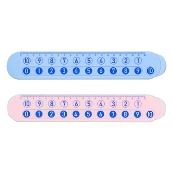 Линейка для подбора номеров для домашней школы Игрушка для подбора номеров Цифровая линейка для декомпозиции Линейка для слайдов с аддитивным разложением Y9RF