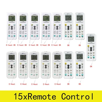15шт Универсальный контроллер кондиционера Пульт дистанционного управления кондиционером K1028E