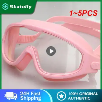 1-5 шт. Очки для плавания при близорукости, Рецептурные очки, маска для плавания, Противотуманные прозрачные очки для плавания Google
